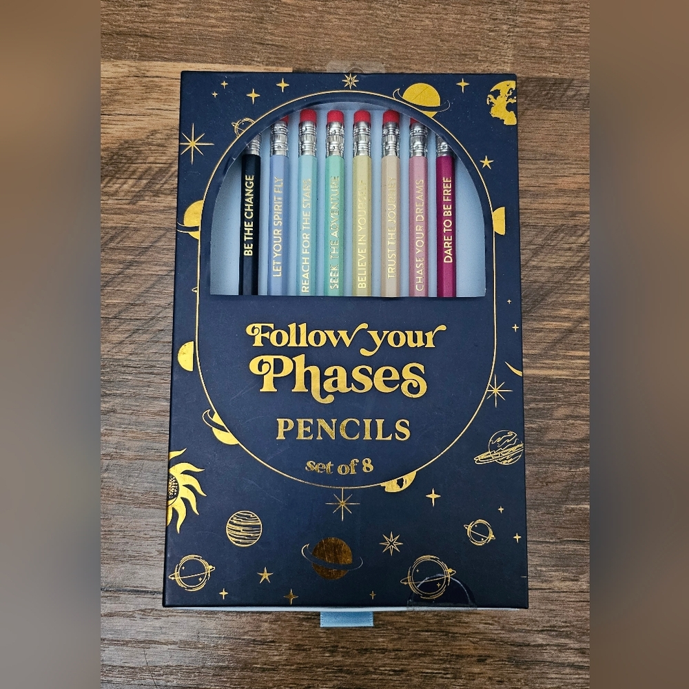 Follow Your Phases Pencil Set - Multicolor - Picture 1 of 3
